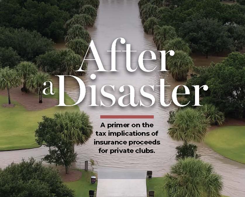 After a Disaster